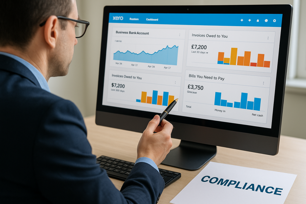 Xero MTD ITSA compliance review for Surrey business